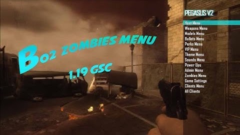 Black Ops 2 1.19 Zombies GSC Mod Menu by Peshi