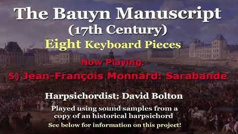 Composers in the Bauyn Manuscript: Keyboard Works