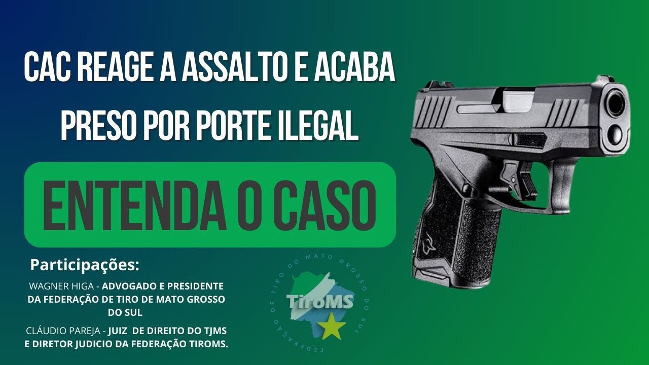 CAC REAGE A ASSALTO E VAI PRESO! ENTENDA O CASO.