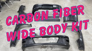 Aerosim Subaru Coupe 22b Widebody Kit - Completely Carbon Fiber!