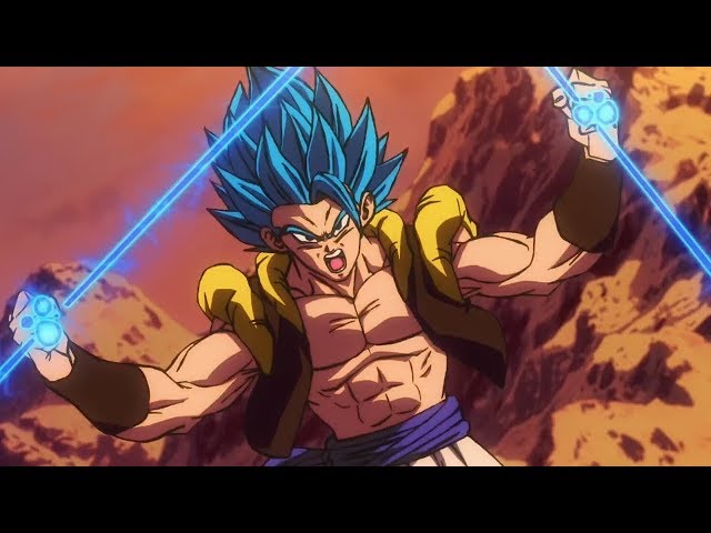 GOGETA SSJ BLUE VS BROLY FULL FIGHT 「ＡＭＶ」DRAGON BALL SUPER