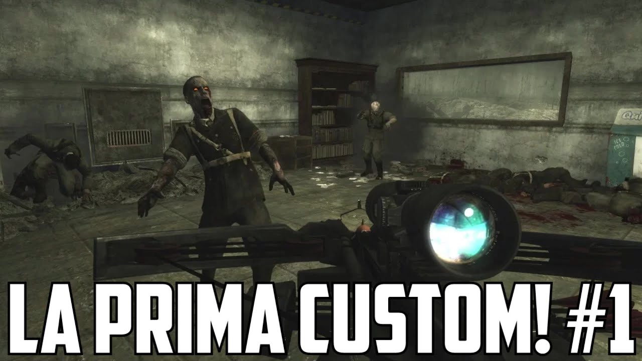 Mappa Custom La prima mappa Custom Zombie di sempre su World at War! Parte 1 - YouTube