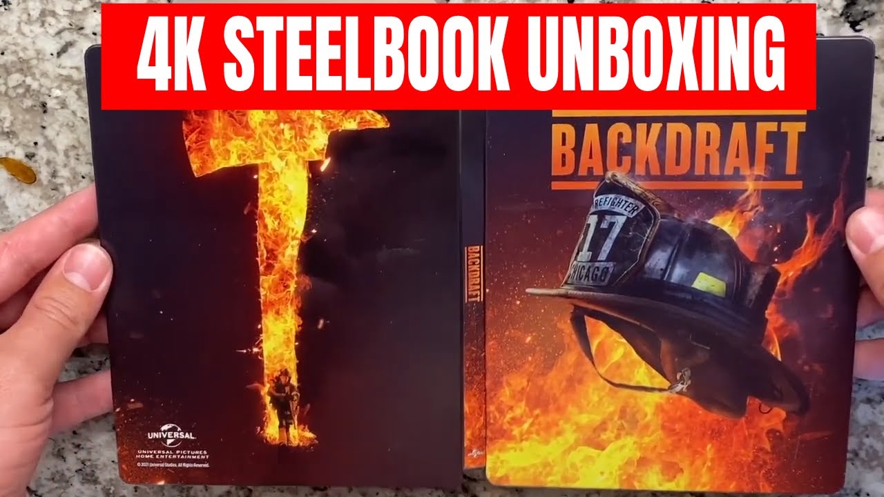 BACKDRAFT (1991) | 30TH ANNIVERSARY 4K STEELBOOK UNBOXING | - YouTube
