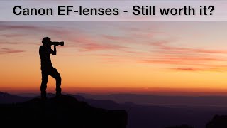 Save money with EF lenses and still get sharp photos?