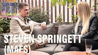 Steven Springett (MAFS) on Saturday Night with Hayley Palmer this Saturday 9pm