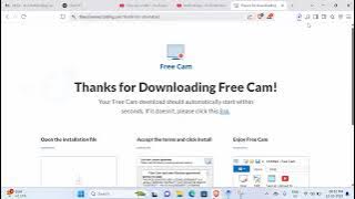 How to Download & Use Free Cam Screen Recorder (2025) | Free Screen Recording Tool for Windows