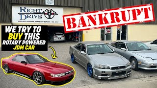 Canadas Oldest JDM Importer Goes BANKRUPT! Auction Sells EVERYTHING