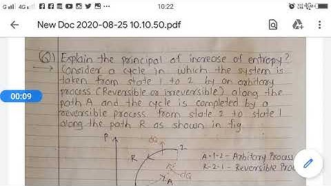 Lect 25 - Principal of increase of entropy