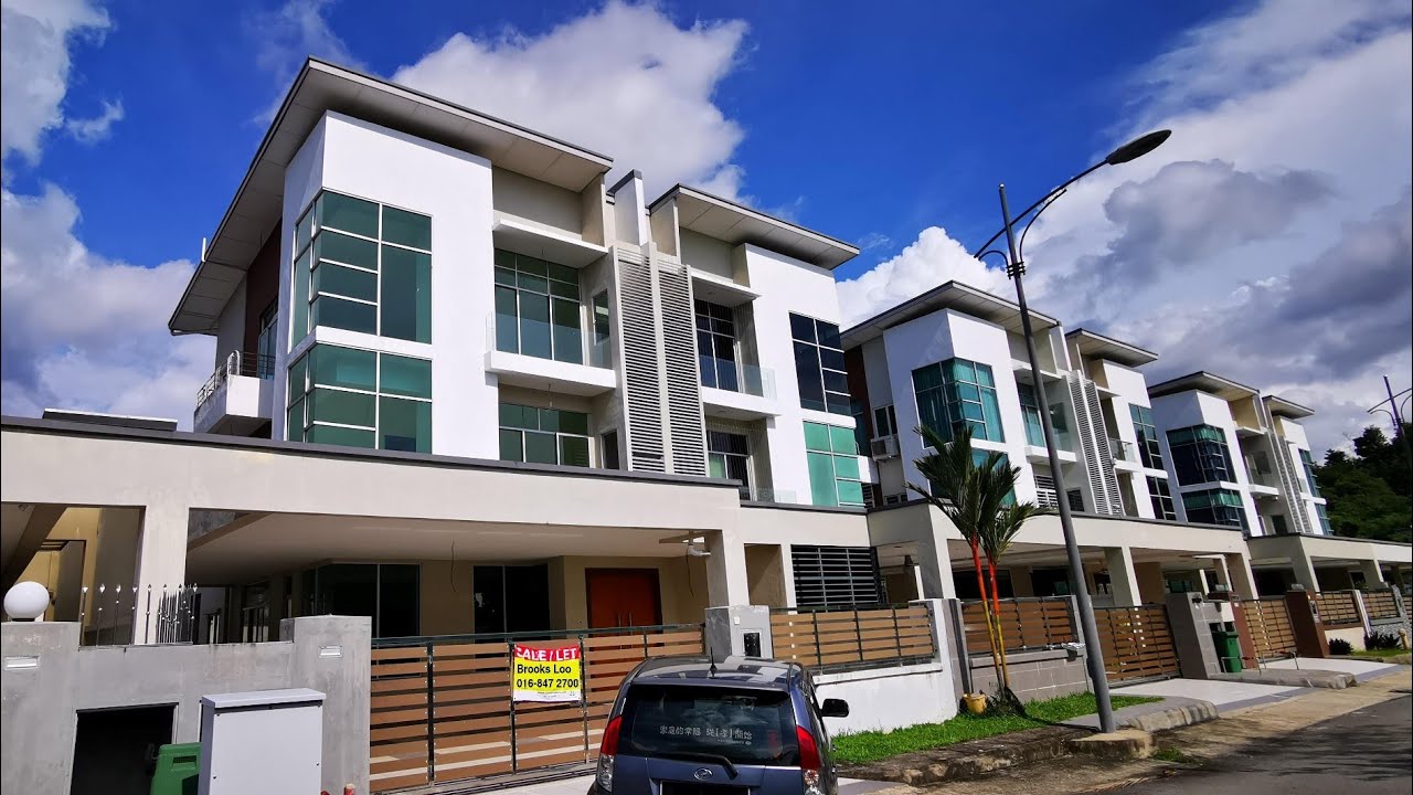 For Sell Taman Bukit Hijau Green Hill Park 3 Storey Semi D Rm1 3mil Youtube