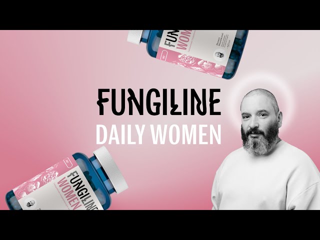 Грибная аптека Вишневского Fungiline. Ежедневная поддержка Daily: препараты для женщин Daily Women.