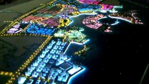 K&A Models - Architectural Model Zoning Lighting Effect