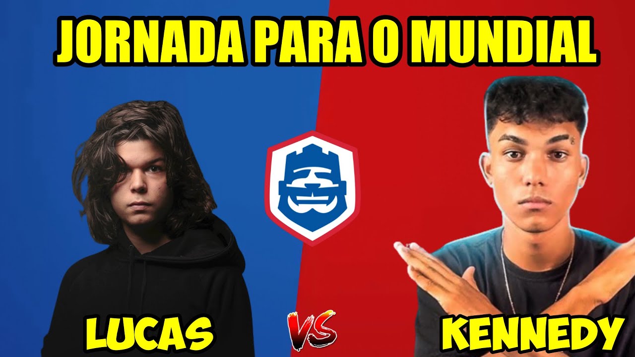 LUCASXGAMER VS KENNEDY CLASH - JORNADA PARA O MUNDIAL - CLASH ROYALE