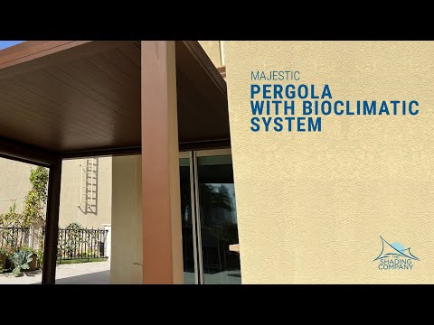 Majestic Pergola With Bioclimatic System