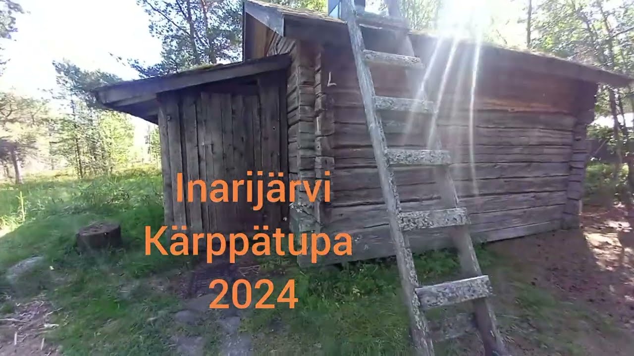 Inarijärvi, Kärppätupa, autiotupa 2024