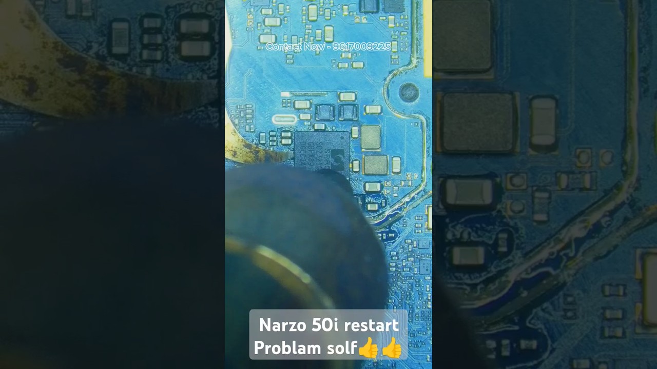 Realme Narzo 50i restart problem solved contact me --9617009225