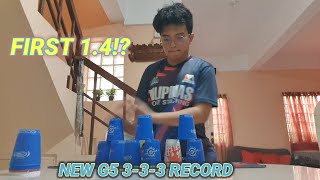The Unstoppable Force of Sport Stacking: NEW 3-3-3 RECORD! (2023)