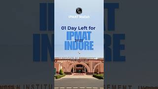Only 1 Day Left for IPMAT 2026 | All the best for your IPMAT Indore 2026 Exam #allthebest #exam #pw