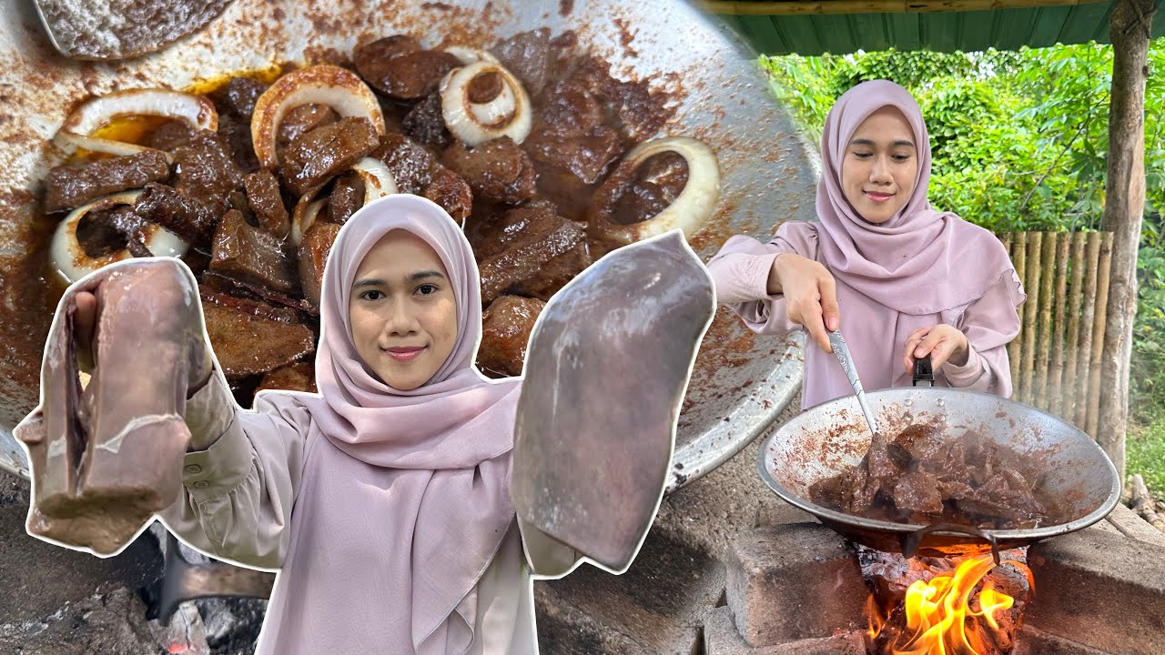 HATI LEMBU MASAK MACAMNI BIKIN GAGAL DIET !!!