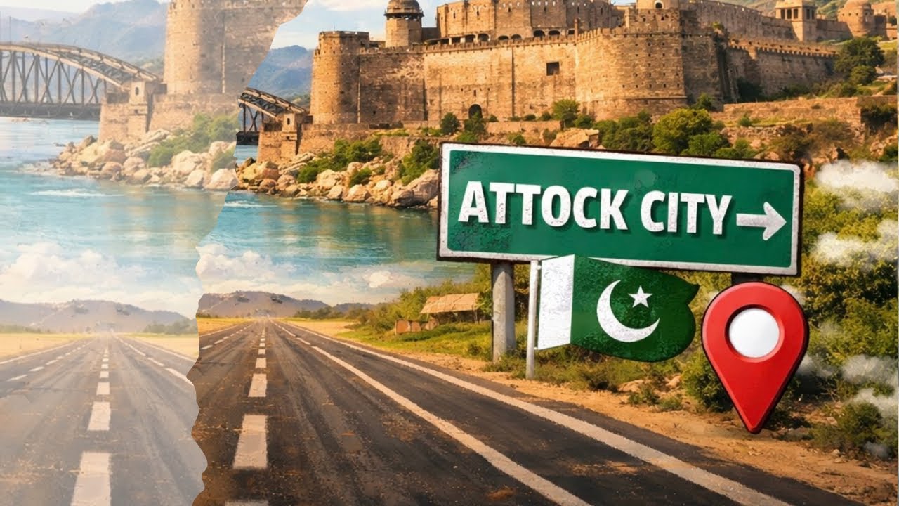 On my way to Attock City | Road Video | Silent Vlog