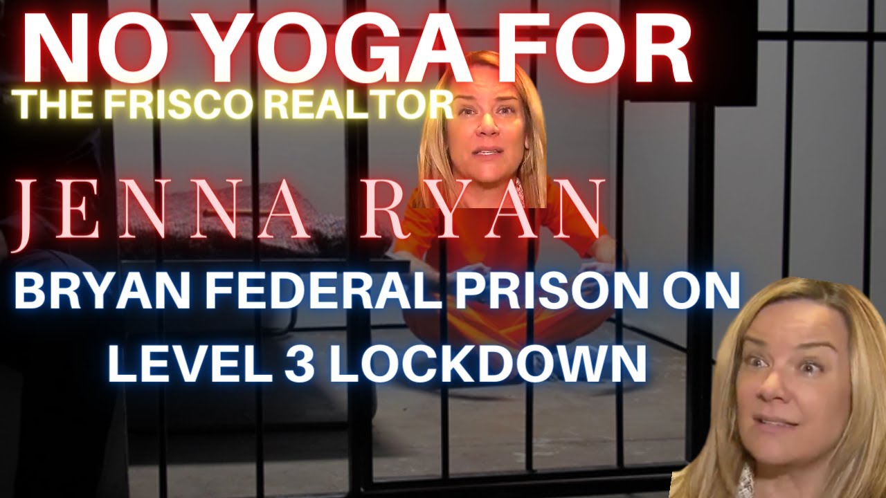 No Yoga for Frisco Realtor Jenna Ryan. Bryan FPC on Level 3 Lockdown