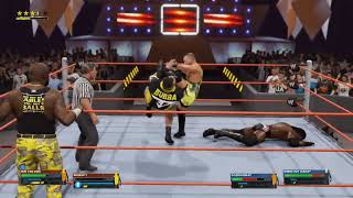 WWE 2K24 - The Dudley Boyz vs. Booker T and Rob Van Dam | Tag Team Championship