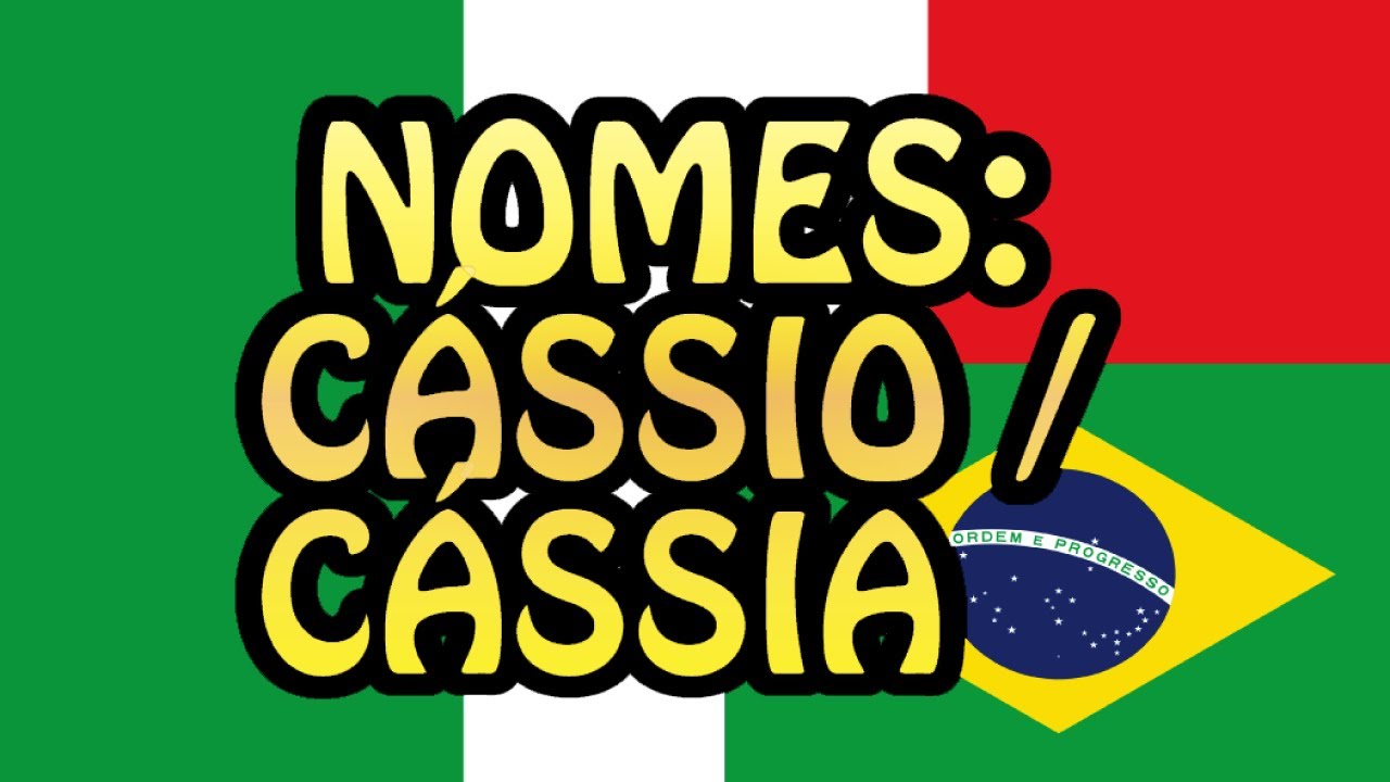 Qual O Significado Do Nome Cássio Na Bíblia?