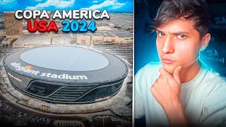 ESTOS SON LOS ESTADIOS PARA LA COPA AMERICA 2024