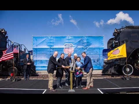 Highlights of Union Pacifics Transcontinental Railroad Completion Anniversary Celebration