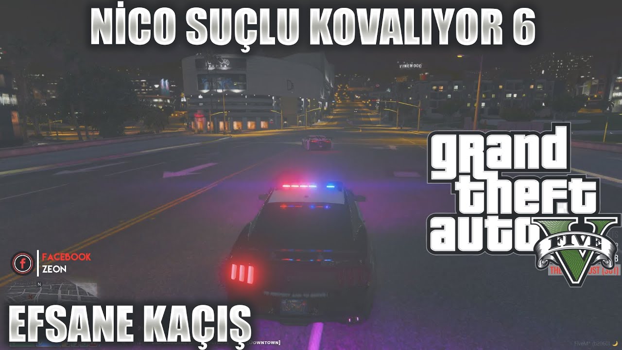 NİCO SUÇLU KOVALIYOR 6 | EDRP GTA V EFSNE KAÇIŞ