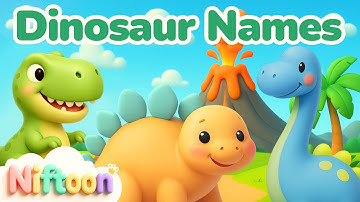 Dinosaur Names For Kids | Fun Learning for Toddlers