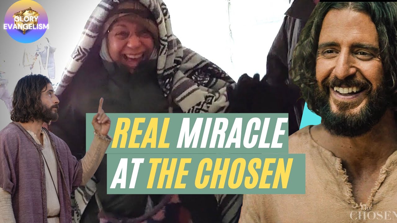 Lady gets Healed on Set at the Chosen! || Real Miracle at The Chosen TV set || Sermon on the Mount
