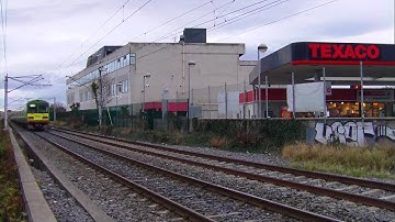 Class 8510 Dart Train - Southbound to Booterstown