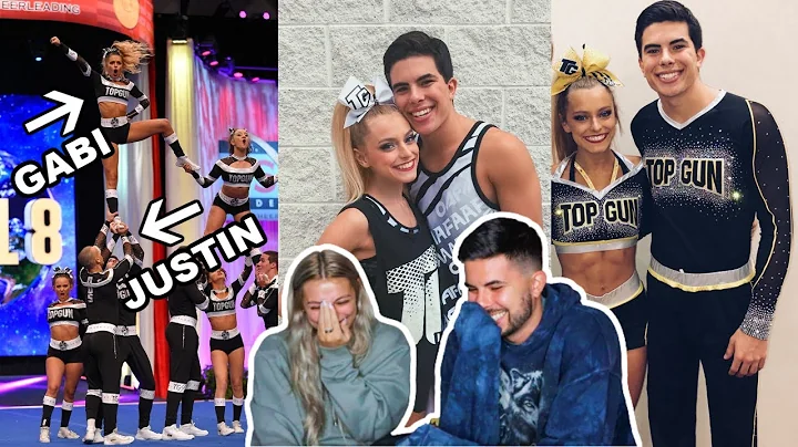 VLOGMAS DAY 20: reacting to our old cheerleading v...