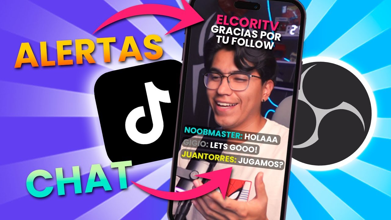 Agregar ALERTAS y CHAT en Live de TikTok en OBS | Sonnic Tech