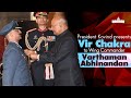 President Kovind presents Vir Chakra to Wing Commander (now Group Captain) Varthaman Abhinandan