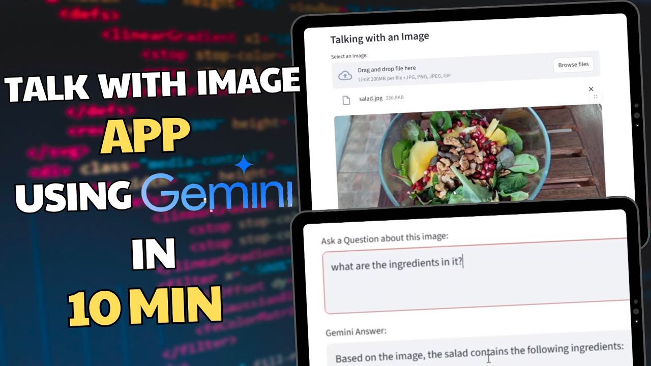 Build Talk With Images App Using Gemini AI with Chat History (Step-by ...