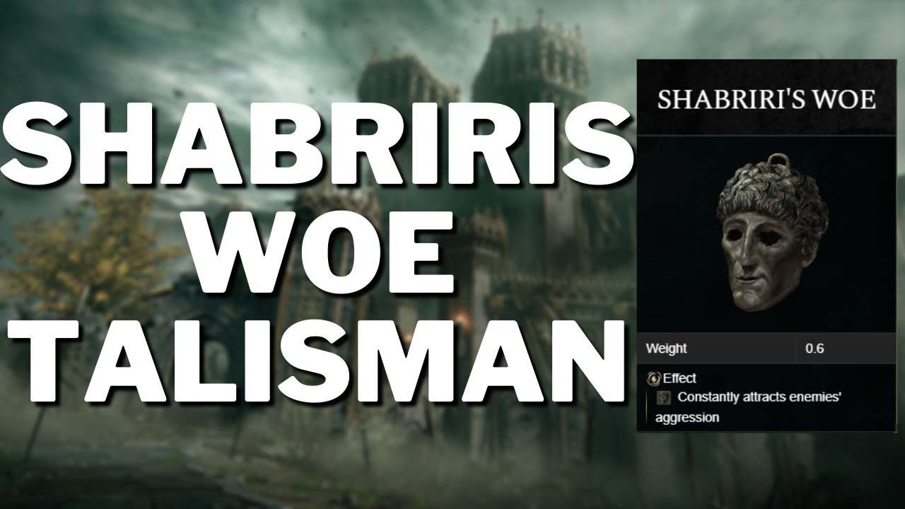 Elden Ring Shabriris Woe Talisman Location Guide Talisman Location