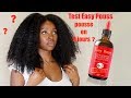 Routine POUSSE pour CHEVEUX CREPUS/AFRO I Easy Pouss - Challenge