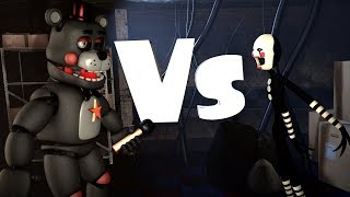 [FNAF/SFM] Lefty vs Puppet (How Lefty captured the marionette)