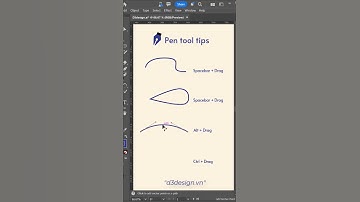 Some tips for using Pen Tool #d3design #illustration #adobeillustrator #design #adobe