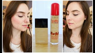 Chanel Vitalumiere Aqua Foundation Review! Oh ja wie sind wir heute wieder  lustig drauf! HM 