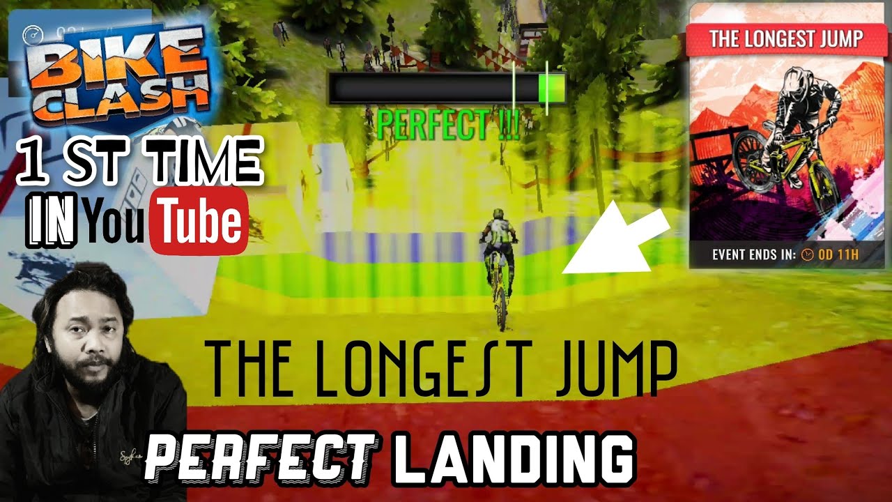Perfect Your Longest Jump in Bike Clash