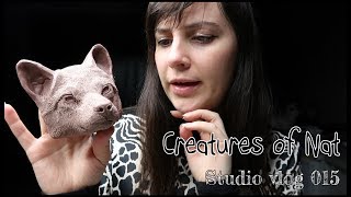 Sculpting a wolf head and more fox collection!