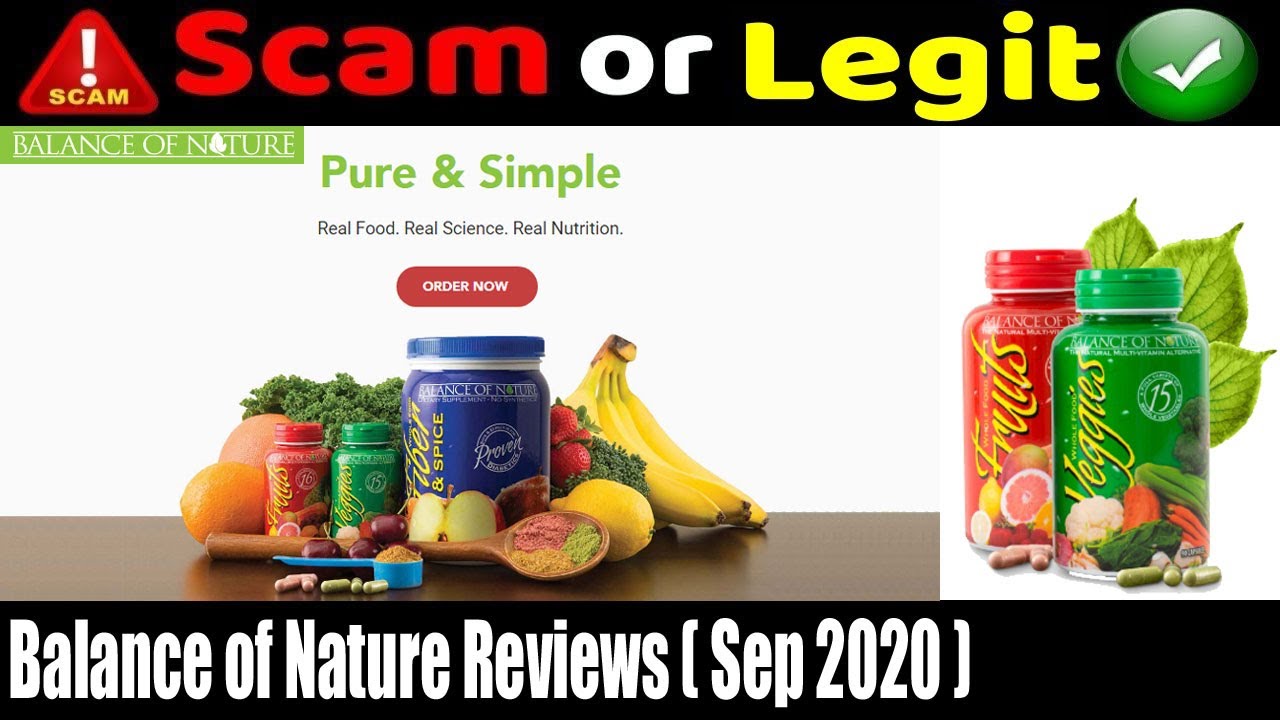 Balance of Nature Reviews 2020 [September] Prove It Is ...