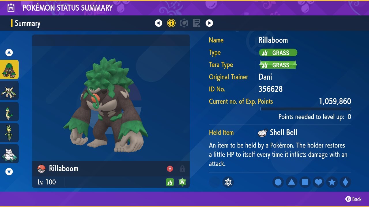 Rillaboom (Physical) - Solo - 7 Star Torterra Raid - Pokemon Scarlet ...