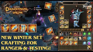Drakensang Online - New Winter Set Crafting For Ranger Testing Dso