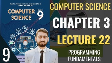 Class 9 Computer Science | Chapter 3 - Lecture 22 | HTML, CSS, JavaScript Basics | #class9computer