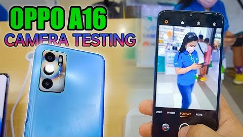 Oppo A16 Camera Test + Sample Photo&Video / Pwedetech