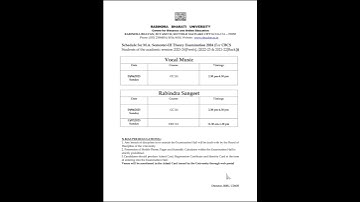 rbu 3rd semester exam notice ll rbu 3rd semester exam notice today ll rbu 3rd sem exam notice 2025