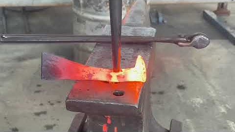 Railroad Spike Tomahawk